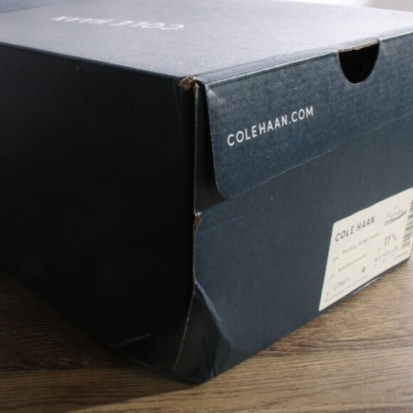 COLE HANN Men's Grand Shortwing Oxford Shoes Brown Woodbury Leather US 11.5 NWT - Picture 9 of 9